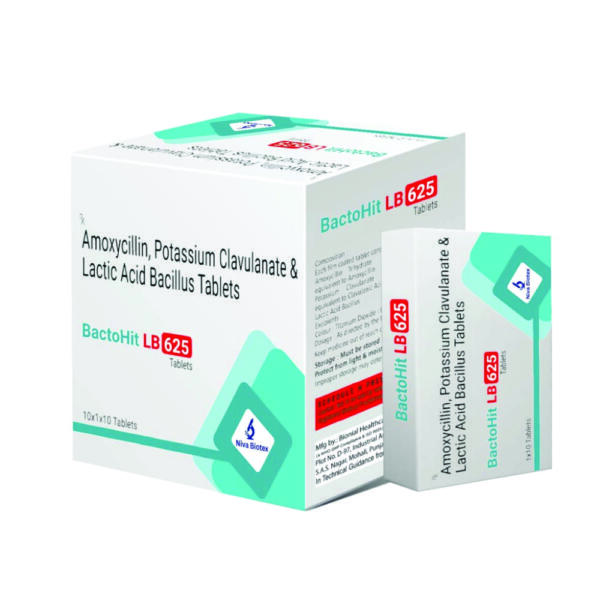 Amoxicillin + Clavulanic Acid + Lactobacillus Tablets